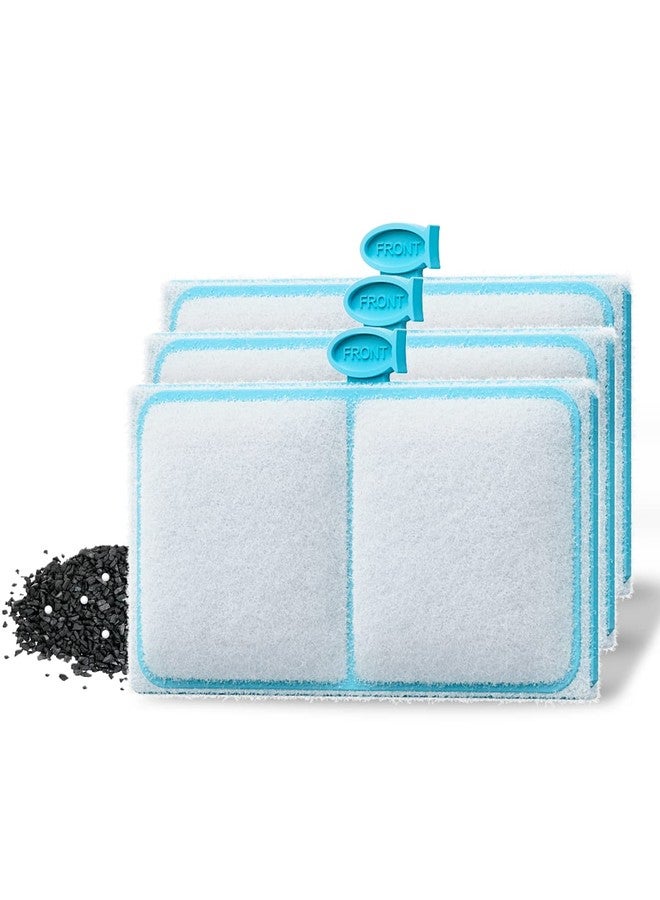 باوفلي خرطوشة فلتر Pawfly لعنصر Top Fin EF-S وBF5 BETTAFLO، خرطوشة فلتر بديلة EF-S لحوض السمك (عبوة من 3 قطع) - Image 1