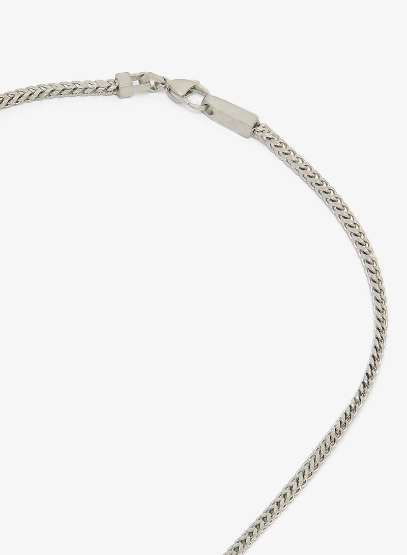 GUESS 26 Inch Matte Tag Necklace - Image 3