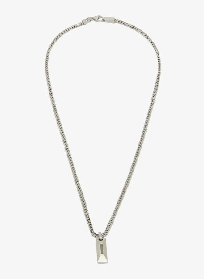 26 Inch Matte Tag Necklace