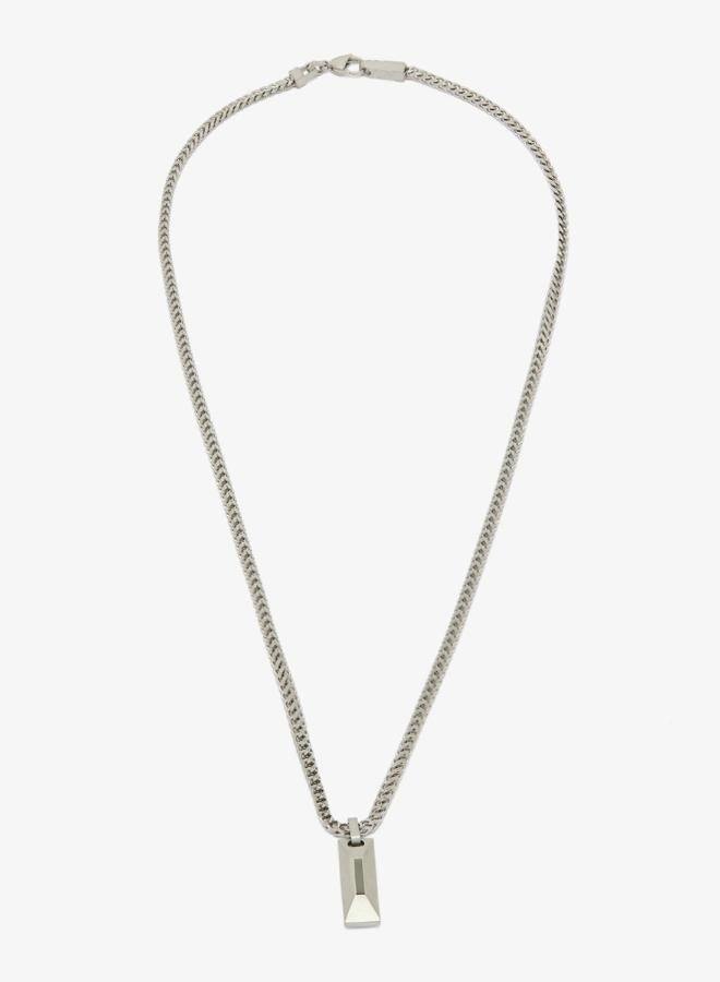 GUESS 26 Inch Matte Tag Necklace - Image 1