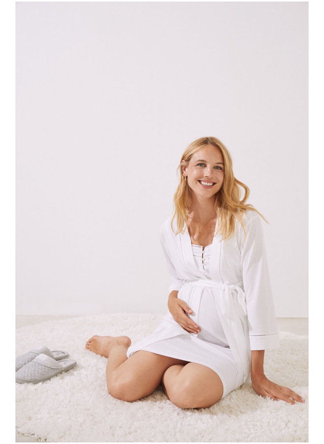 women'secret - Maternity midi robe - Image 1