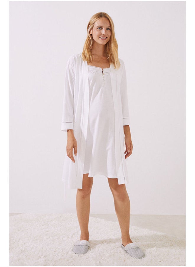 women'secret - Maternity midi robe - Image 1