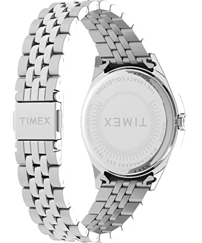 Timex Women's Legacy 36mm Watch - Silver-Tone Bracelet Blue Dial Silver-Tone Case - Image 5