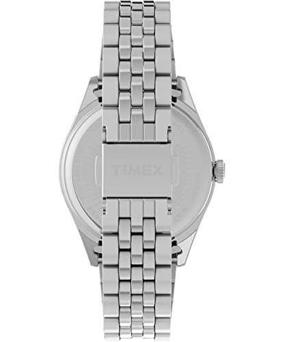 Timex Women's Legacy 36mm Watch - Silver-Tone Bracelet Blue Dial Silver-Tone Case - Image 3