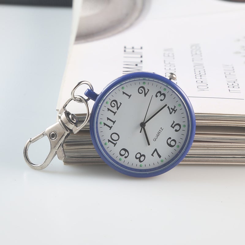Kids Nurse Large Dial Quartz Pocket Watch Red  - Image 4