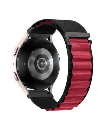 black red