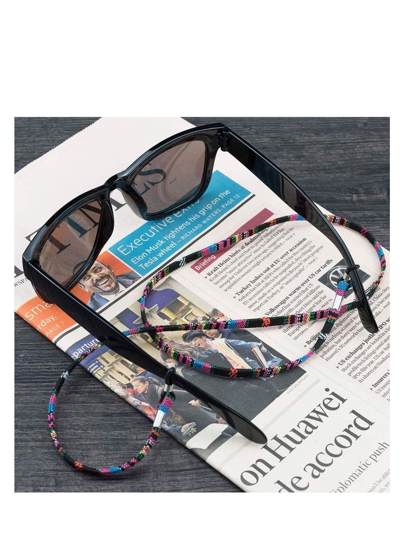 NIBEMINENT - Glasses Strap Eyewear Retainer Sunglass Straps Eyeglass Holder Glass Cord Lanyard Unisex Safety String, Eye String Chain - Image 1
