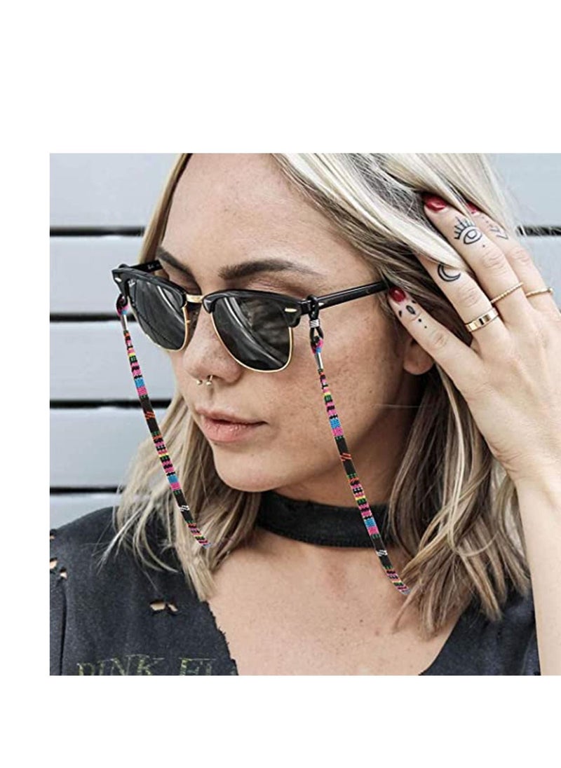 NIBEMINENT - Glasses Strap Eyewear Retainer Sunglass Straps Eyeglass Holder Glass Cord Lanyard Unisex Safety String, Eye String Chain - Image 1