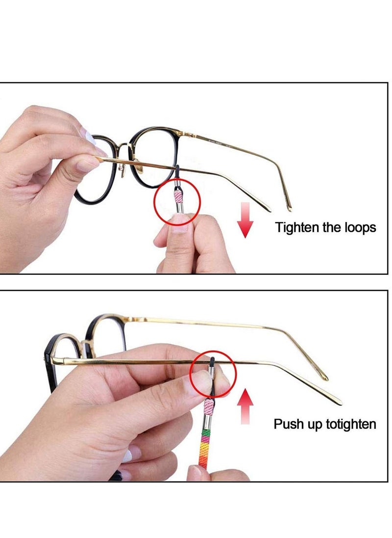 NIBEMINENT - Glasses Strap Eyewear Retainer Sunglass Straps Eyeglass Holder Glass Cord Lanyard Unisex Safety String, Eye String Chain - Image 1