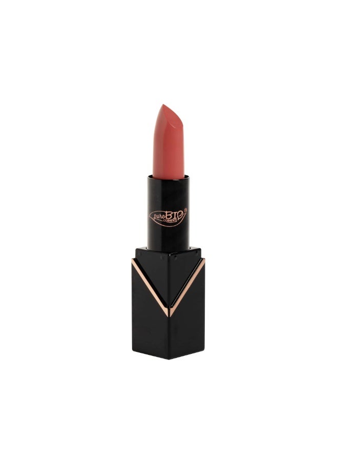 puroBio Lipstick Creamy Matte 104 Rosa Pesca Refill 4.9g - Image 3