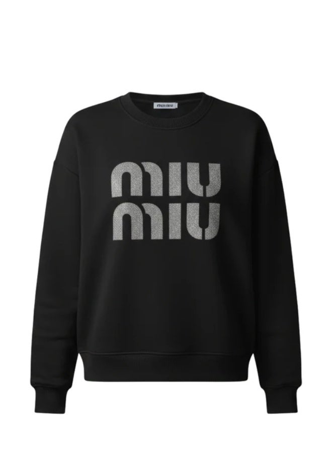 مياو مياو سويت شيرت نسائي بتصميم فريد – قماش قطني ناعم وإطلالة Minimal راقية #00192 - Image 2