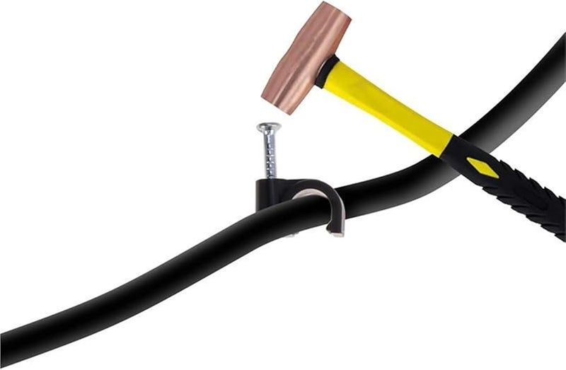 Cable Clips 300pcs Plastic Fastener Clamp Inner Diameter 5mm - Image 4