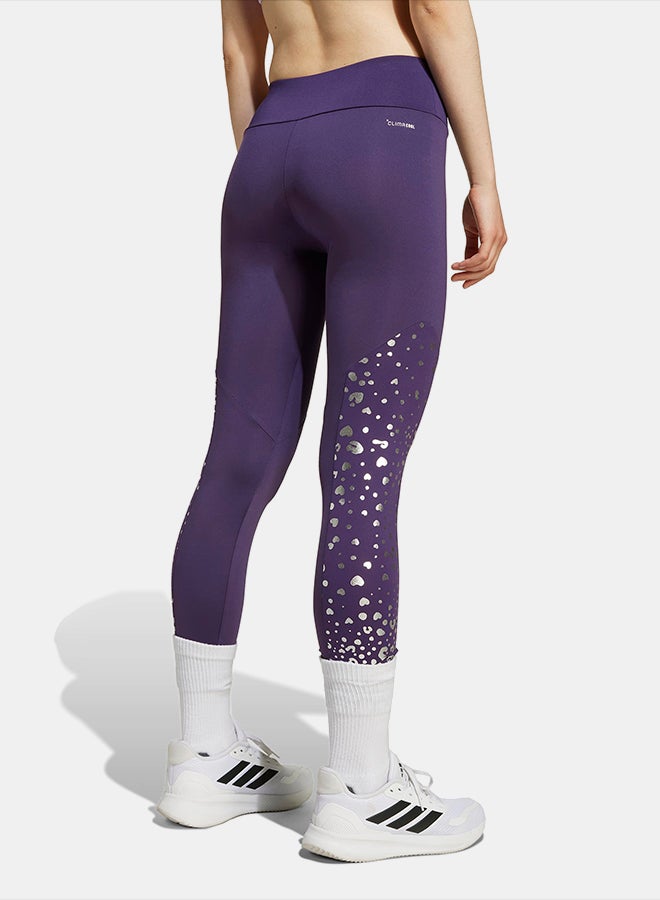 Adidas Training Essentials Glam Print Leggings Kids - Image 2