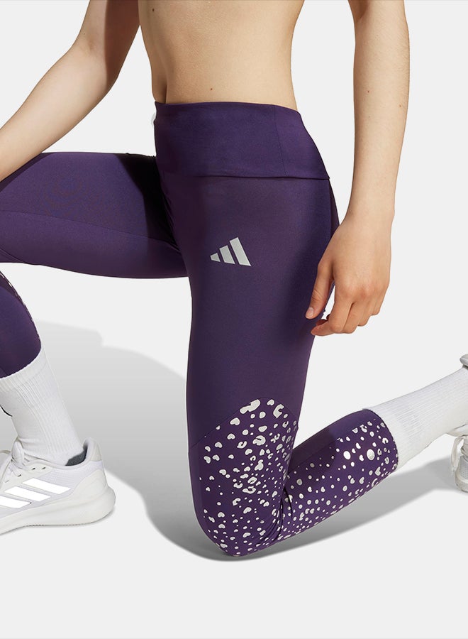 Adidas Training Essentials Glam Print Leggings Kids - Image 4