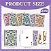 Metsyth Playing Cards 24 Pack Deck of Cards Standard Playing Cards Bulk for Adults Poker Cards Set Family Game Night Poker Index Game Card for Blackjack Pinochle Canasta Party Supplies - Image 4