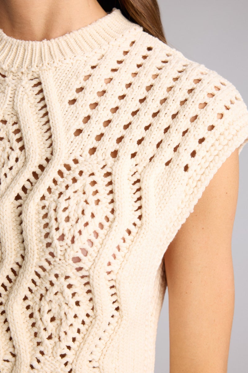 DeFacto Beige Woman Oversize Fit Vest Casual - Image 4