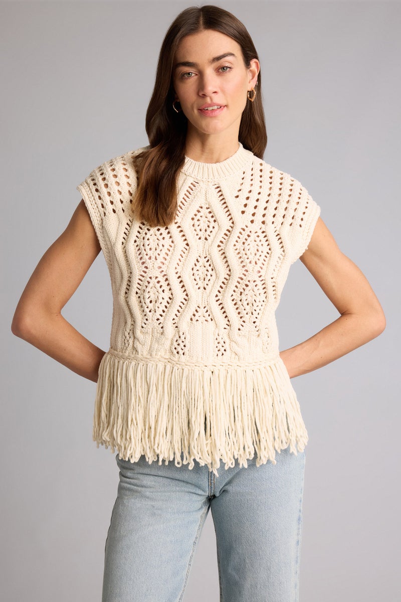 DeFacto Beige Woman Oversize Fit Vest Casual - Image 3