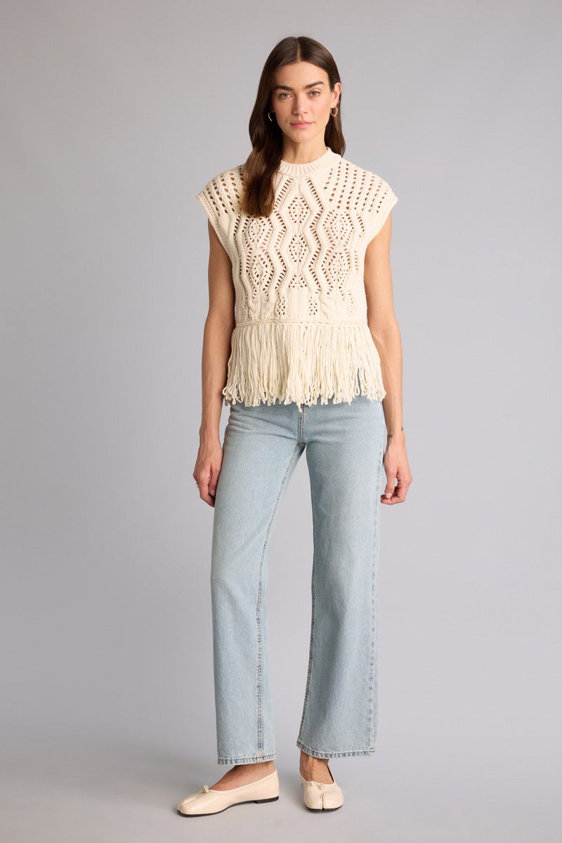 DeFacto Beige Woman Oversize Fit Vest Casual - Image 2
