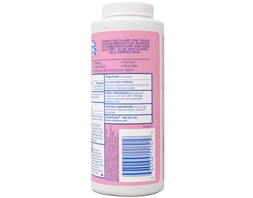 Caldesene Medicated Protecting Powder with Zinc Oxide & Cornstarch-Talc Free, 5 Ounce (5 Pack) - Image 3