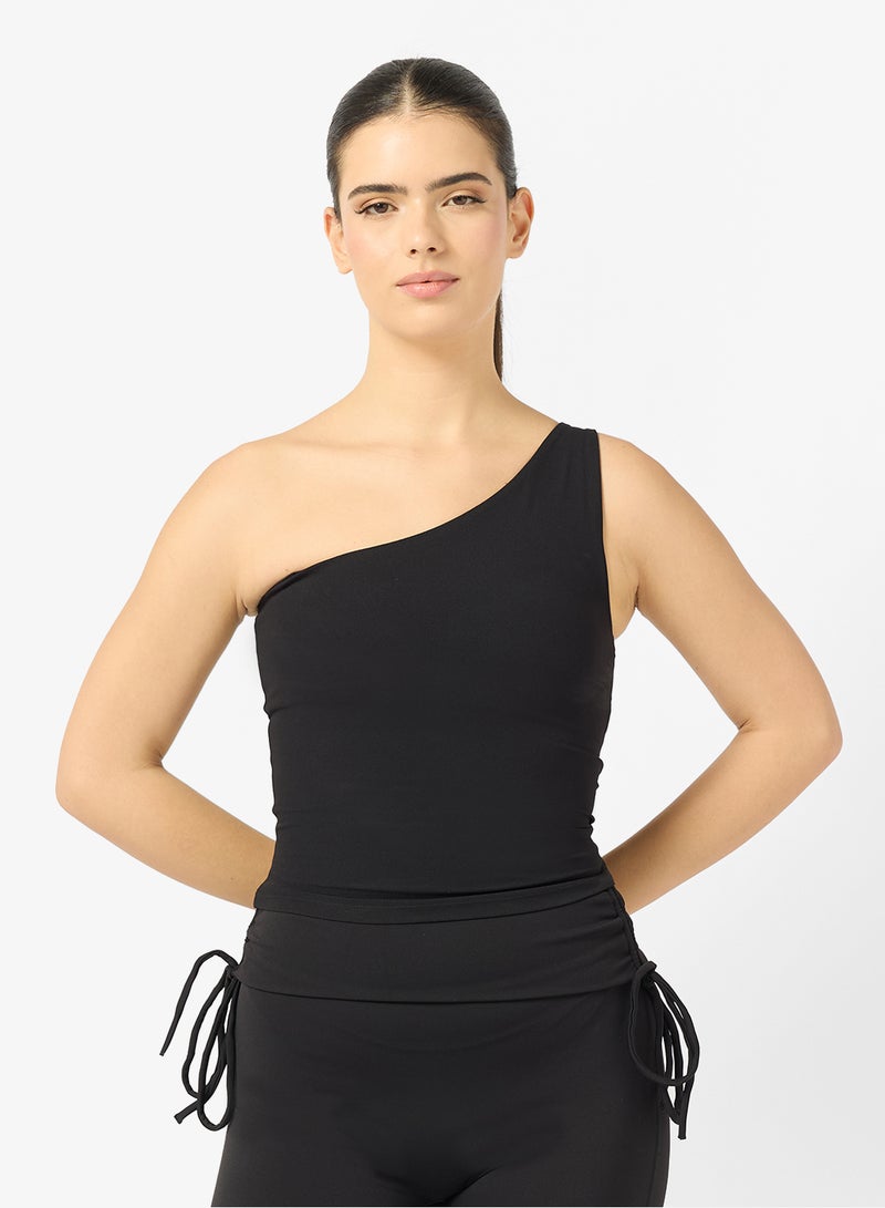 فورورد بلوزة بدون حمالات بكتف واحد - Image 3