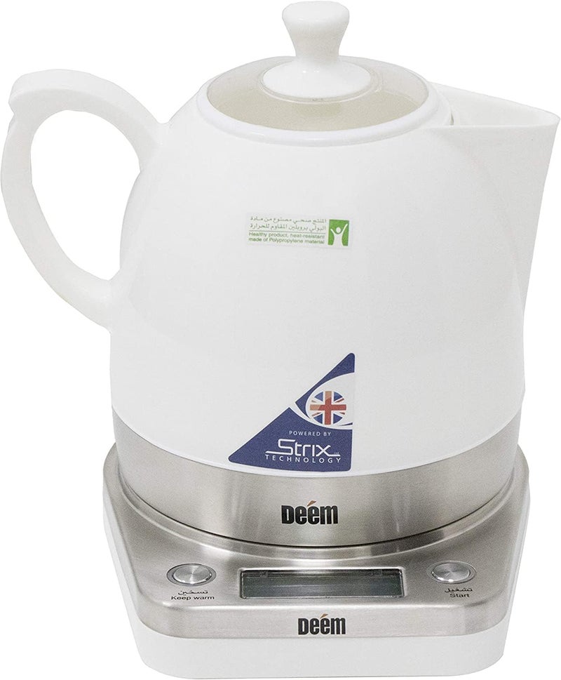 Deem,Karak Tea Maker, Multicolor,1.2 Liter, Turquoise, AD-EPKT-1012A - Image 3