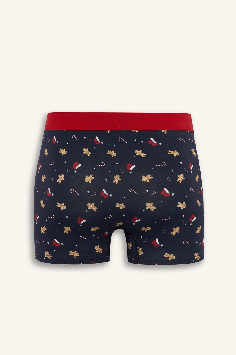 ديفاكتو Christmas Themed Regular Fit Boxer