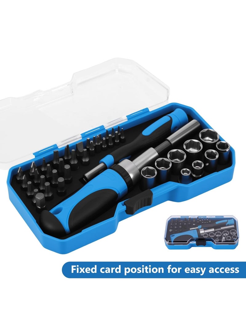 Manful Screwdriver Bits Multi-Bit Screwdriver Set with Magnetic Holder – Compact Repair Tool Kit with Interchangeable Bits for Electronics, Home Repair, DIY & Maintenance - Image 3