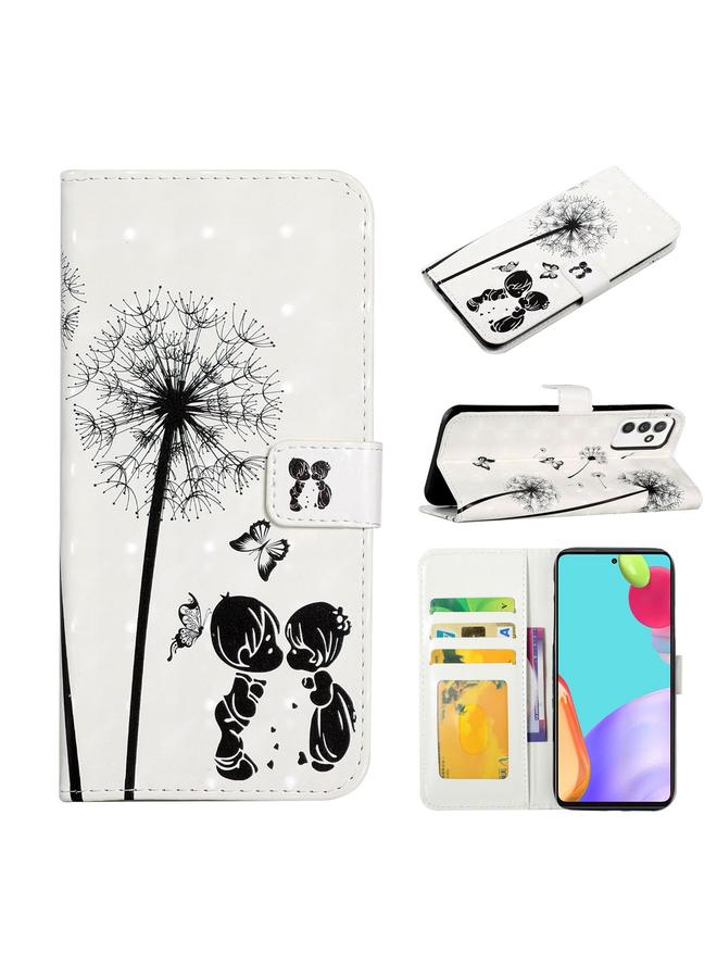 S-TOP Case For Samsung Galaxy A82 Oil Embossed 3D Drawing Leather Phone Case - Image 1