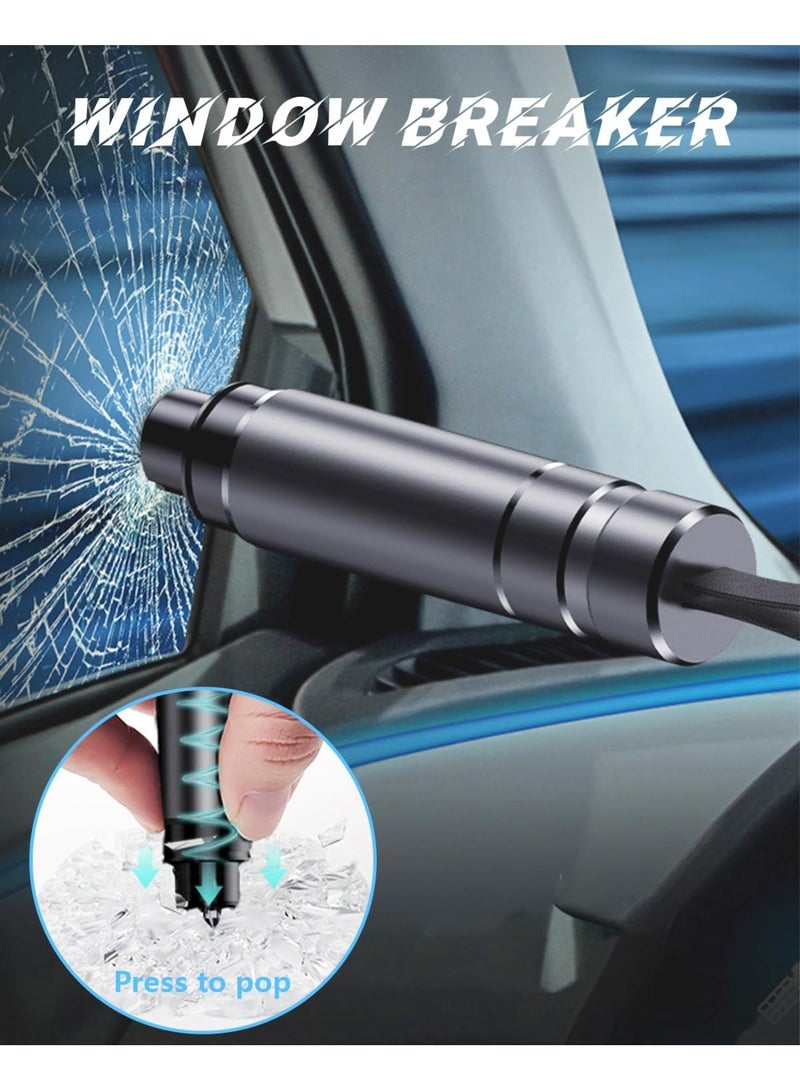 Car Window Breaker Seatbelt Cutter, Safety Hammer Emergency Tool, One Second Escape Tool, Portable Kit - Image 4