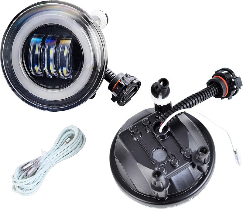 Tecoom LED Fog Lights for Chevrolet and Ford Vehicles - Waterproof Bumper Fog Lamps Set (1 Pair) - Image 1