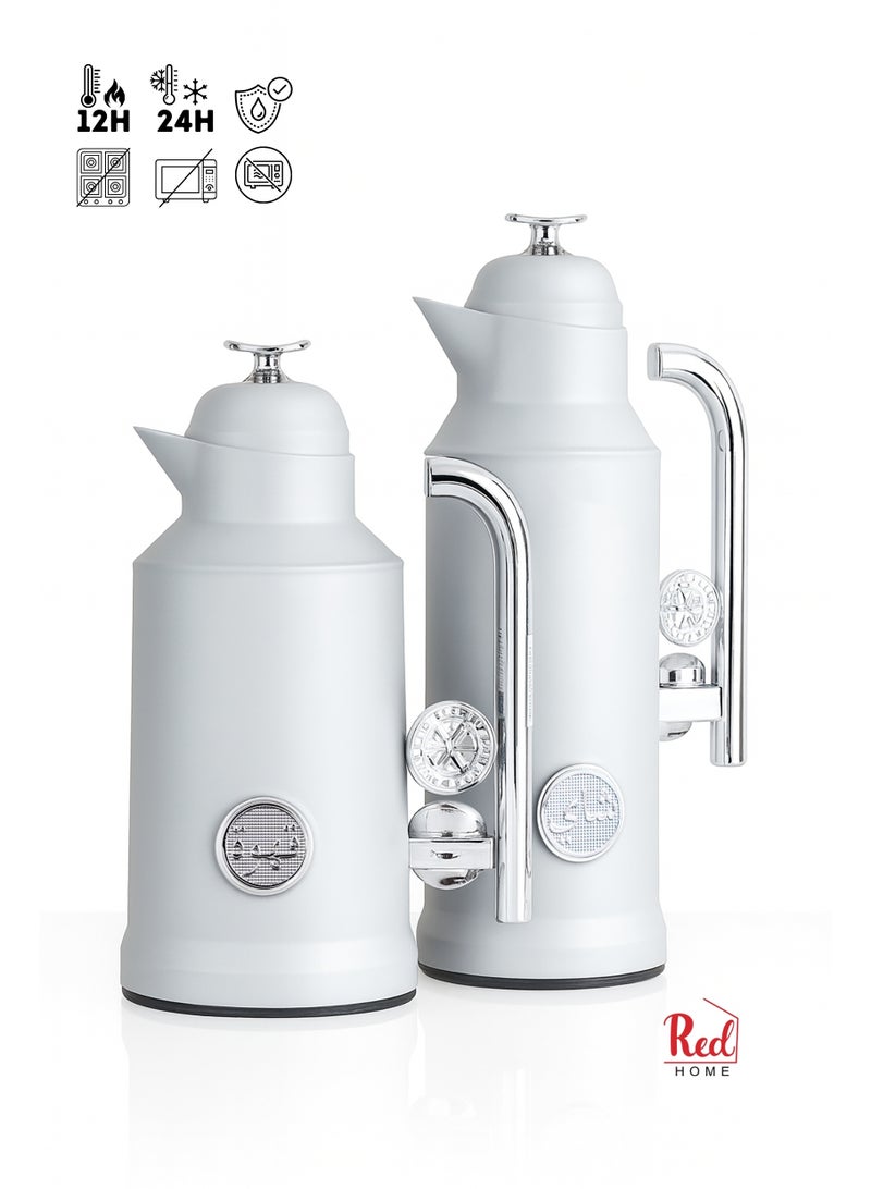 البيت الأحمر طقم ترمس FC4006H، سعة 1000 مل × 2 - Image 1