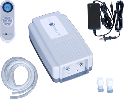 REM Air System Replacement Wireless Air Bed Pump Compatible with Select Comfort or Sleep Number Mattresses - 1 Remote, Controls Both Sides. (with Hose) - Image 1