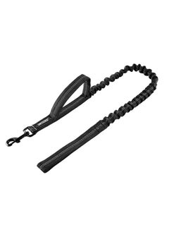 OneTigris OneTigris Dog Leash,No Pull Dog Leash,Tactical Dog Training Bungee Leash with Control Handle Quick Release Nylon Leads Rope (Black)  - Image 1