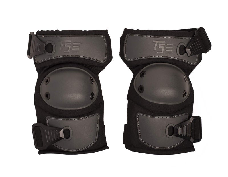 TSE Safety إكسو-غارد II وسادات كوع احترافية للعمال معدات واقية للرجال والنساء وسادات مرنة مع أحزمة قابلة للتعديل قوة صناعية - حشوة ثقيلة من الفوم وسادة واقية مريحة من TSE Safety - Image 1