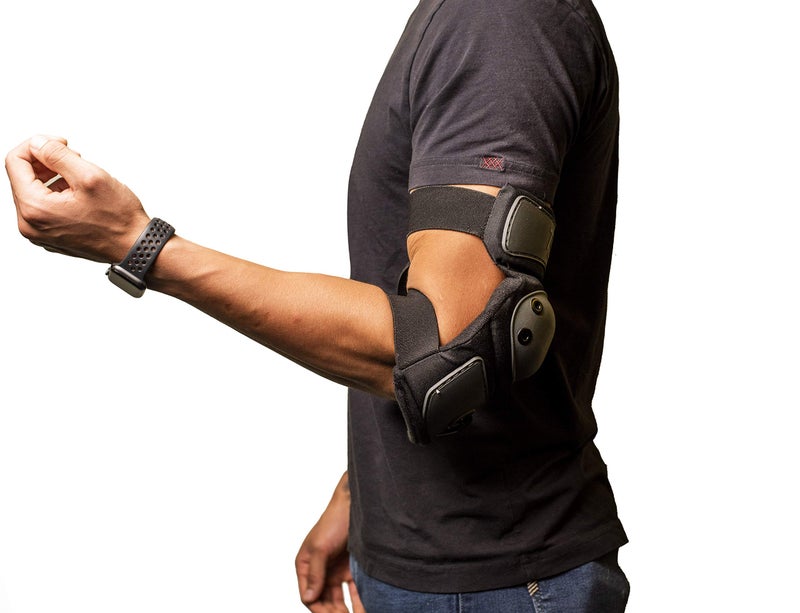 TSE Safety إكسو-غارد II وسادات كوع احترافية للعمال معدات واقية للرجال والنساء وسادات مرنة مع أحزمة قابلة للتعديل قوة صناعية - حشوة ثقيلة من الفوم وسادة واقية مريحة من TSE Safety - Image 4