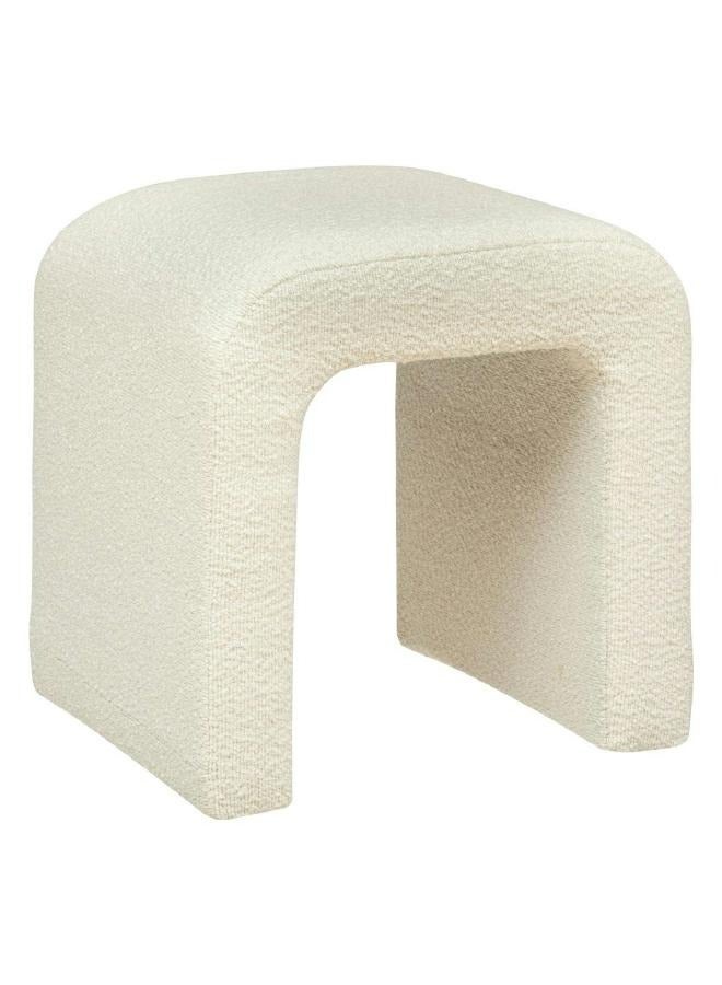 لوفت مسند قدم، مسند زينة، كرسي زينة، مقعد تغيير الأحذية، مسند قدم مبطن للمدخل لغرفة المعيشة، غرفة النوم، المدخل، بيج، بوليستر، خشب رقائقي-197331A - Image 5