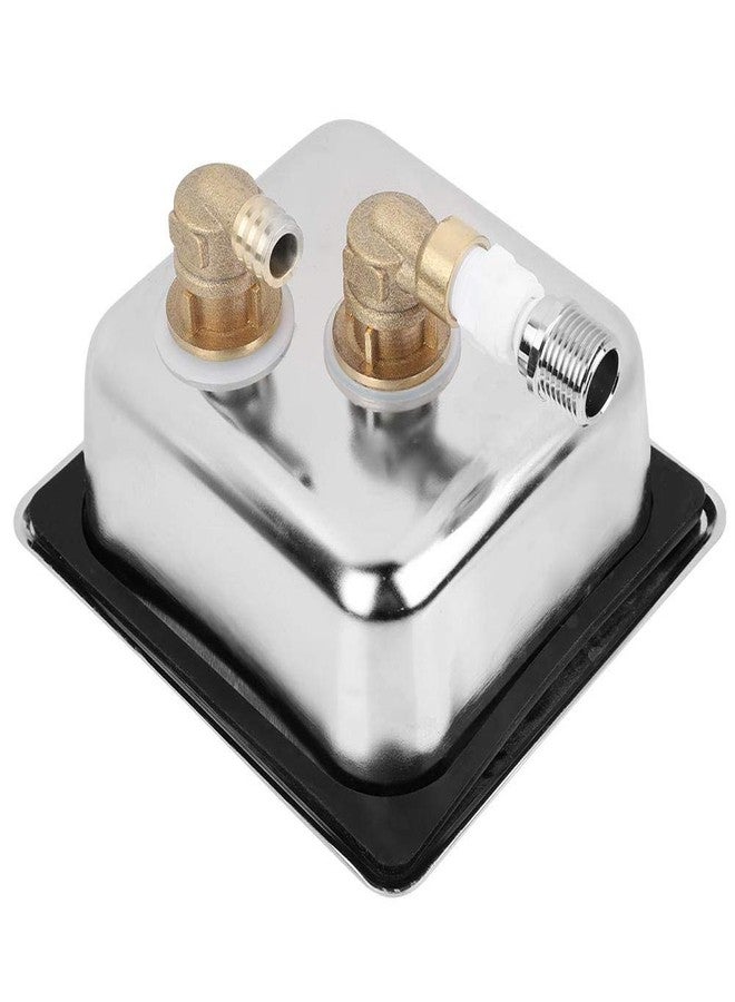 Jeffergarden Glass Rinser for Sink, Automatic Stainless Steel Cup Washer Cup Cleaner Sink Attachment for Home Kitchen Hotel Bar Restaurant - Image 5