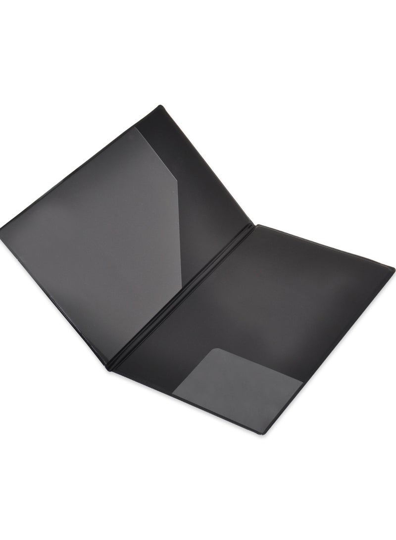 FIS حافظة فواتير غلاف PVC الحجم: 150 x 250 مم اللون: أسود - FSCL11LN - Image 2