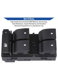 TLAXCA Driver Side Power Master Window Switch, Compatible with 2007-2013 Chevy Silverado Traverse HHR, GMC Sierra Yukon,Buick Enclave  Replace OE 20945129 25789692  - Image 5