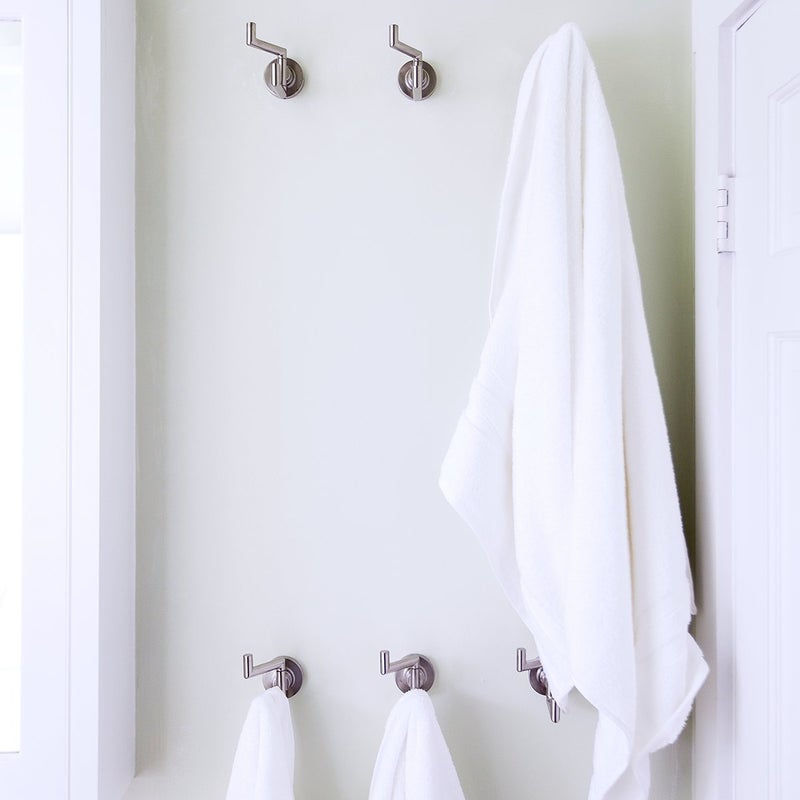 Speakman SA-1008-BN Neo Double Robe Hook for Modern Designed Bathroom DÃ©cor, Brushed Nickel - Image 5