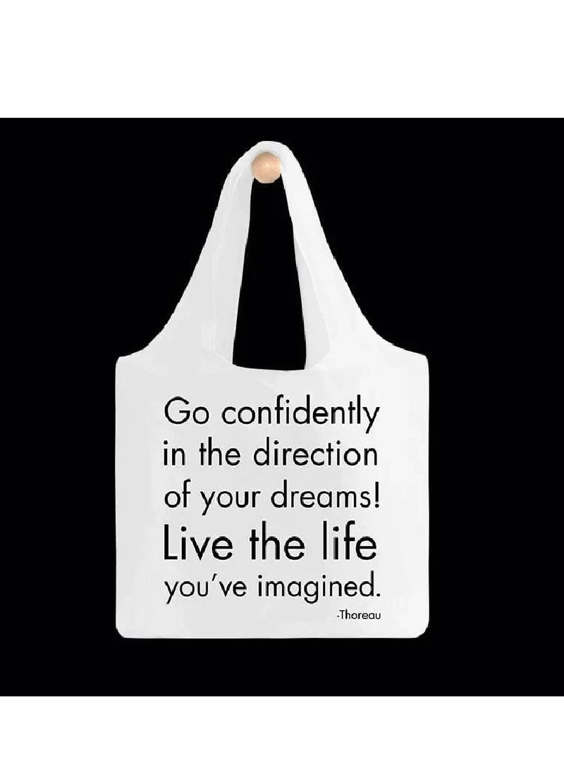 quotable Quotable Bag - Go Confidently 