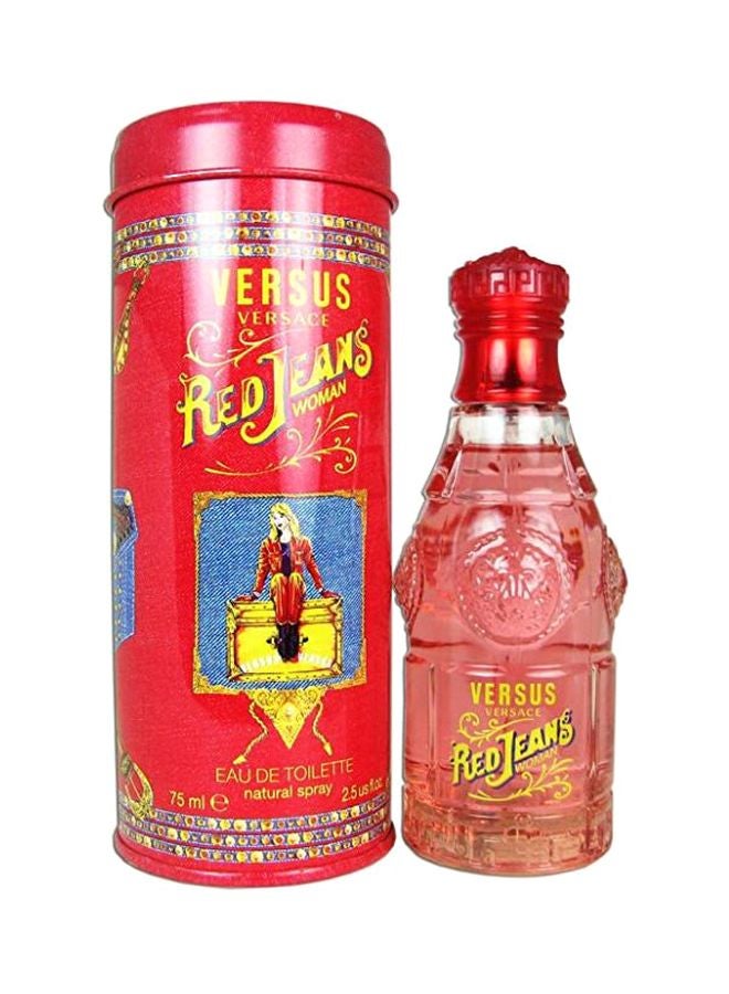 VERSACE 2-Piece Versace Gift Set Red Jeans 75 Ml, Blue Jeans 75ml - Image 5