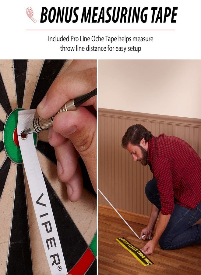 Viper QuickFit Dartboard Mounting Bracket with Viper Pro Line Oche Tape - Image 3