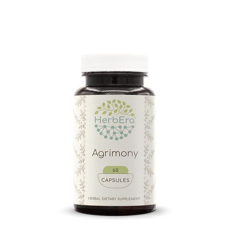 Agrimony 60 Capsules 400 mg Agrimony Agrimonia Eupatoria Dried Herb 60 Capsules