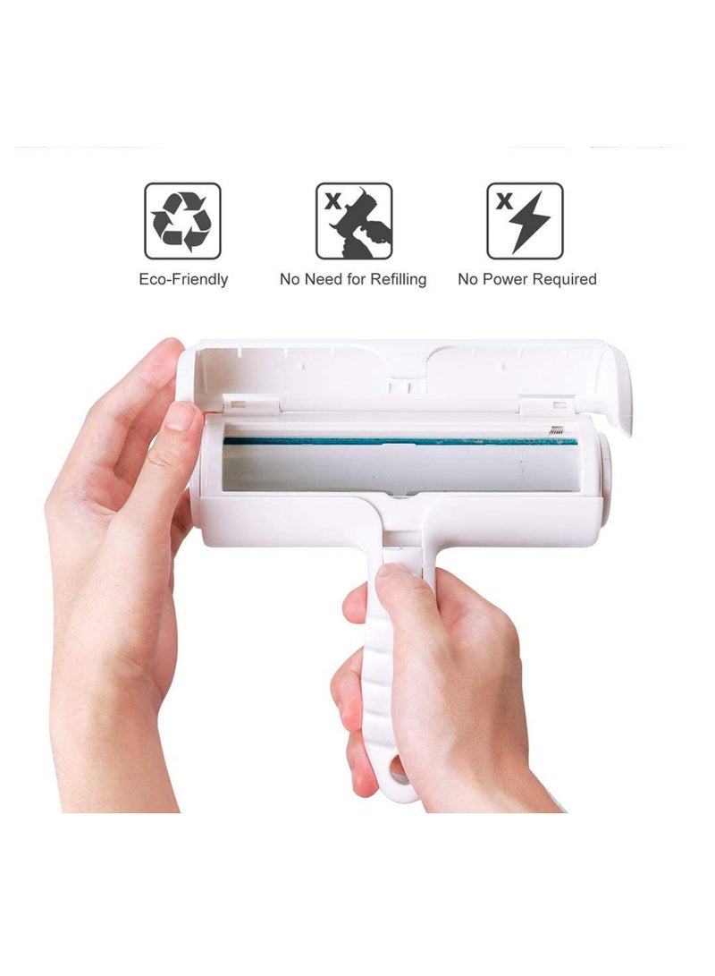 Zikra Pet Hair Remover, Reusable Dog  Cat Remover Lint Roller, Fur from Furniture, Sofa, Bedding, Comforters Couch, and More - Image 4