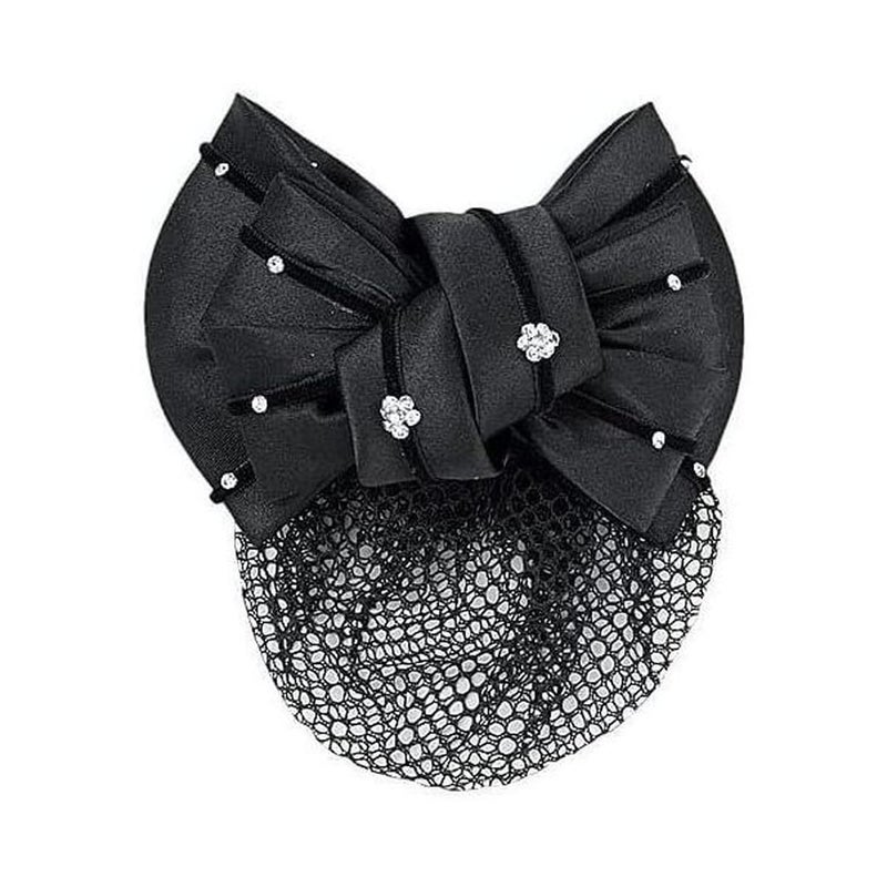 Ovation Premium Show Bow One Size Black Gem Floral