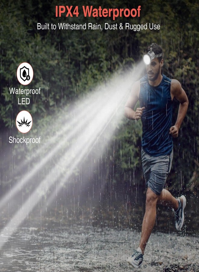 NEWDRU NightBeam Pro - 360° Adjustable LED Headlamp | Ultra-Bright, Rechargeable & Water-Resistant | 3 Light Modes for Camping, Hiking & Emergency Use - Image 5