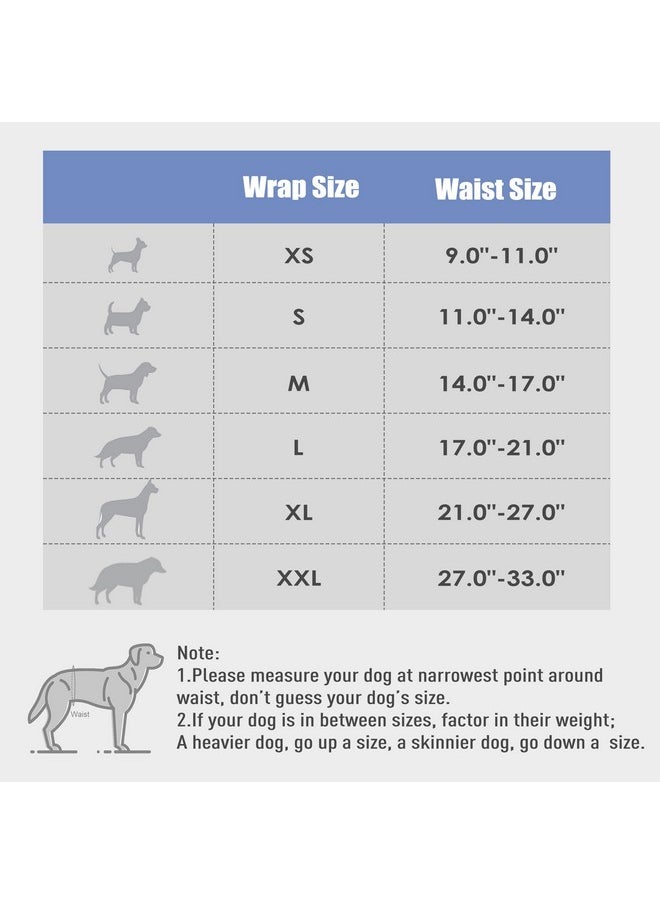 Wegreeco - wegreeco Washable Dog Diapers - Washable Male Dog Belly Wrap - Pack of 3 - (Black,Small) - Image 1