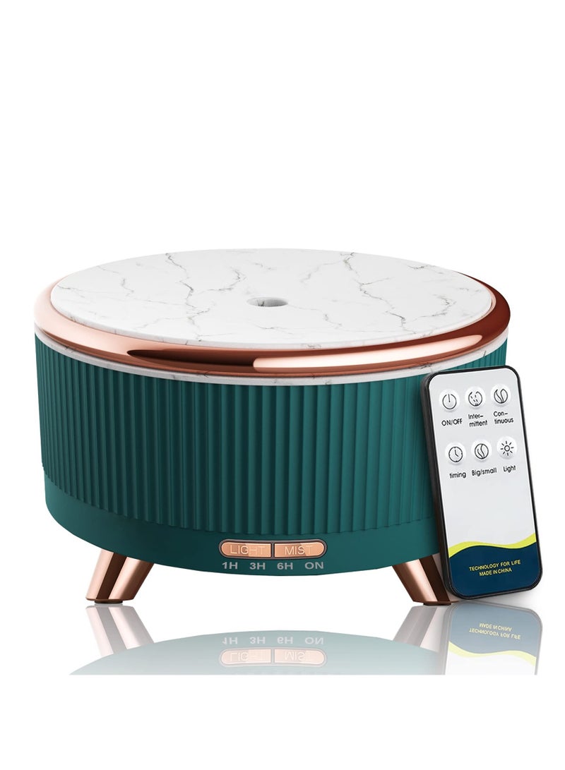 SYOSI Essential Oil Diffuser, 500ml Aromatherapy Ultrasonic Air Humidifier Remote Control for Bedroom, Mini Aroma Cool Mist Vaporizer Women Fresheners Defuzzer for Home - Image 1