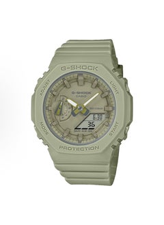 CASIO octagonal sports waterproof and shockproof GA-2100 green  - Image 1